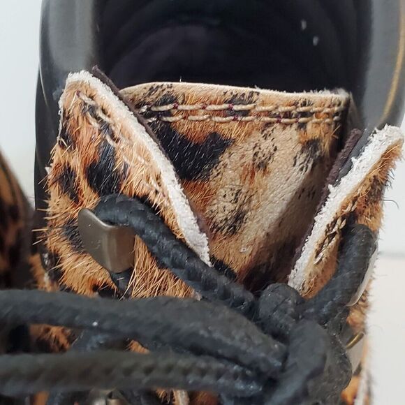 Timberland Leopard Print Combat Boots - Picture 4 of 11